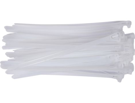 YATO - OPASKI PLA, ROZPI 7,6X200MM 50SZT. BIAŁE - YT-70663