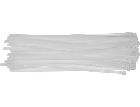 YATO - OPASKI PLA, ROZPI 7,6X350MM 50SZT. BIAŁE - YT-70666