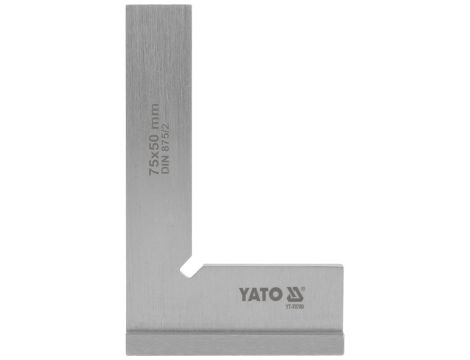 YATO - KĄTOWNIK ŚLUSARSKI ZE STOPKĄ 75X50 MM - YT-70760