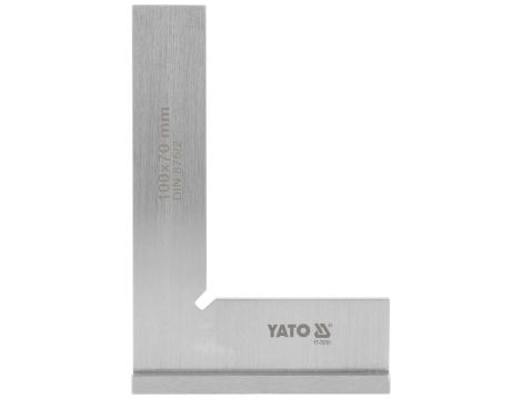 YATO - KĄTOWNIK ŚLUSARSKI ZE STOPKĄ 100X70 MM - YT-70761