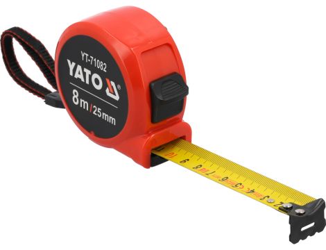 YATO - MIARA ZWIJANA  8MX25MM - YT-71082 - 3