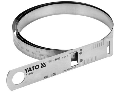 YATO - TAŚMA DO POMIARU ŚREDNICY I OBWODU STAL - YT-71700