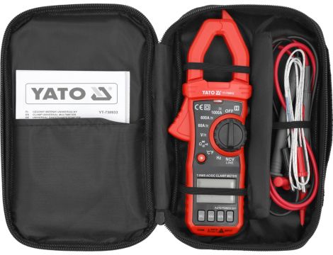YATO - MIERNIK CĘGOWY T. RMS AC/DC 10MA-1000A - YT-730933 - 5