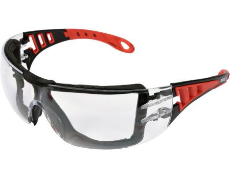 YATO - OKULARY OCHRONNE BEZBARWNE Z PASKIEM - YT-73700
