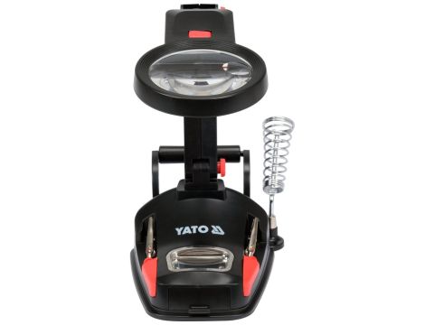 YATO - UCHWYT TRZECIA RĘKA Z PODŚW. - YT-73861 - 3