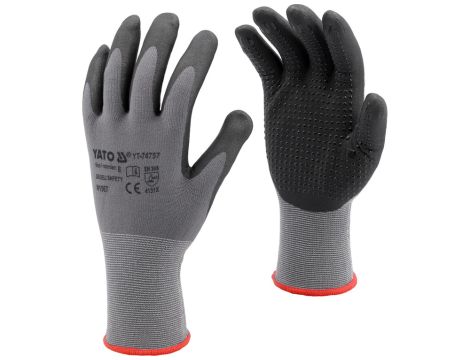 YATO - RĘKAWICE OCHR. NITR. NAKROP. R.10 - YT-74759