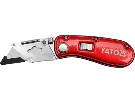 YATO - NÓŻ SKŁADANY Z BLOKADĄ 150MM+OSTRZA WYM - YT-7534 - 3