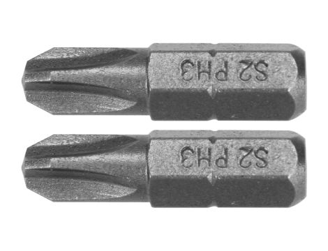 YATO - BITY 1/4"X25 MM PH3 2 SZT - YT-77873