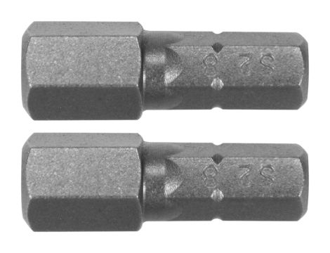 YATO - BITY 1/4"X25 MM HEX H8 2 SZT - YT-77924