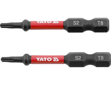 YATO - BITY UDAROWE 1/4"X50 MM T8 2 SZT - YT-78050