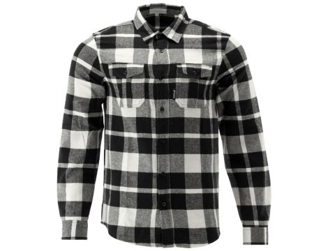 YATO - KOSZULA FLANELOWA BIAŁA R. 3XL - YT-78817