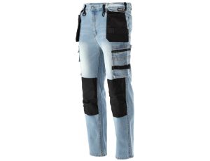 YATO - SPODNIE STRETCH JEANS L. BLUE R. S - YT-79070