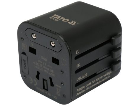 YATO - ADAPTER PODRÓŻNY UNIWERSALNY - YT-81302