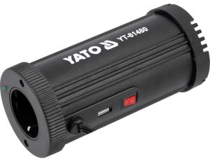 YATO - SAM PRZETWORNICA NAPIĘCIA 12V/230V 150W - YT-81480