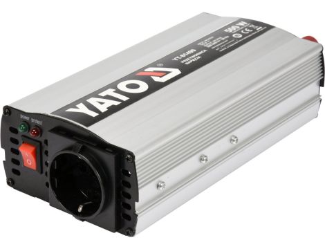 YATO - PRZETWORNICA NAPIĘCIA 12/230V 500W - YT-81490
