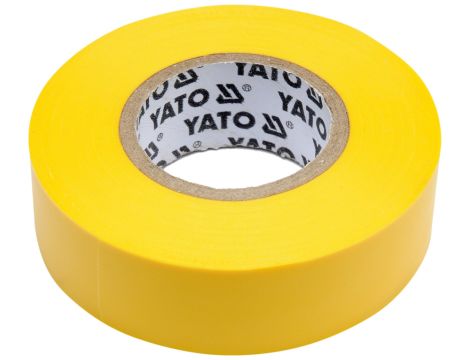 YATO - TAŚMA ELEKTROIZOLACYJNA 19MMx20M ŻÓŁTA - YT-81654