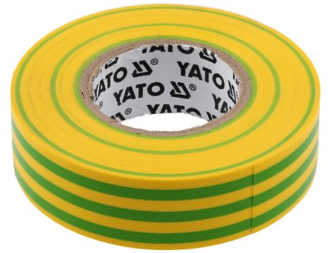 YATO - TAŚMA ELEKTROIZOLACYJN 19MMx20M ŻÓŁ-ZIEL - YT-81655
