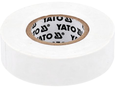 YATO - TAŚMA ELEKTROIZOLACYJNA 19MMX20M BIAŁA - YT-81656
