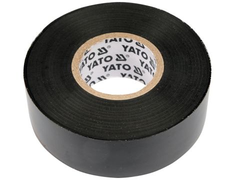 YATO - TAŚMA ELEKTROIZOLACYJNA 25MMx20M CZARNA - YT-8174