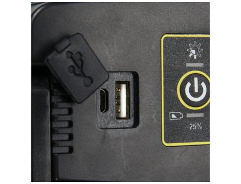 YATO - REFLEKTOR PRZENOŚNY,GŁOŚNIK 2X15W 2000LM - YT-81808 - 5