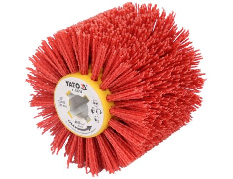 YATO - SZCZOTKA DO SATYNIARKI PCV 120X00X19MM - YT-81954