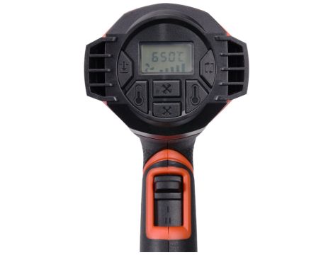 YATO - OPALARKA 1600W 50-650C 2BIEGI LCD+PAMIĘĆ - YT-82296 - 4