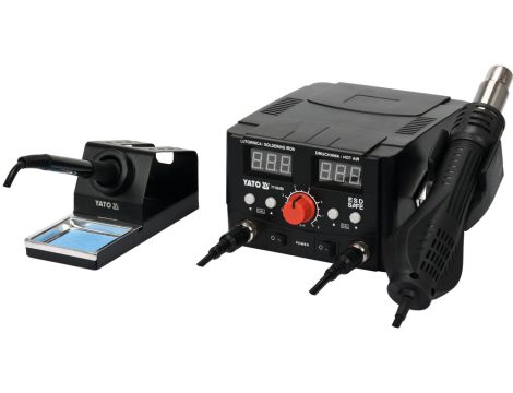 YATO - 2 W 1 STACJA LUTOWNICZA HOT AIR - YT-82458