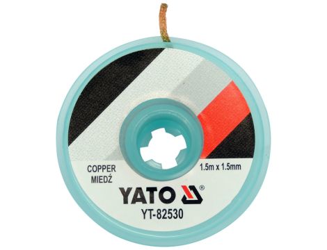 YATO - TAŚMA ROZLUTOW. PLECIONKA 1.5MM X 1,5M - YT-82530