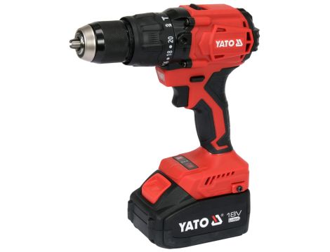 YATO - WIERTARKA UDAR BEZSZCZ 18V 120Nm BAT+ŁAD - YT-8277915 - 2