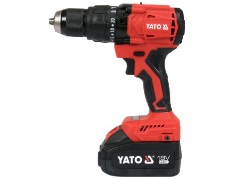 YATO - WIERTARKA UDAR BEZSZCZ 18V 120Nm BAT+ŁAD - YT-8277915 - 4