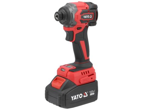 YATO - 18V ZAKRĘTARKA UDAROWA 230NM (HEX;4AH) - YT-82798