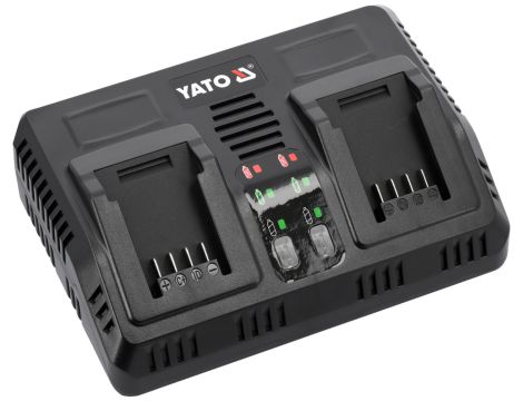 YATO - PODWÓJNA ŁADOWARKA 18V 2.2A - YT-828499