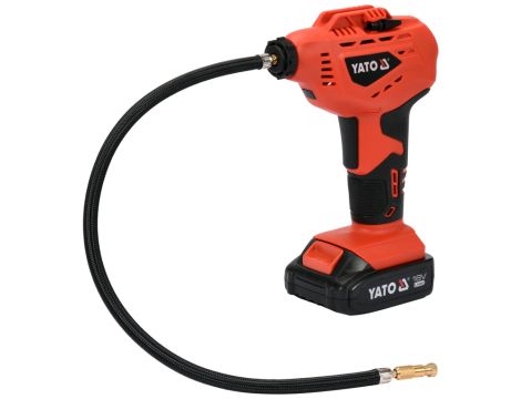 YATO - PISTOLET DO POMPOWANIA 18V 2,0AH+ŁAD - YT-82894 - 2