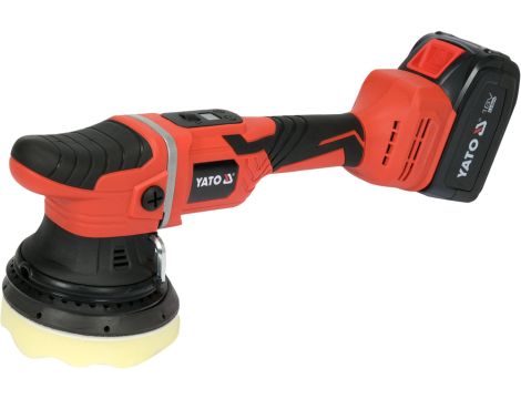 YATO - 18V POLERKA ORBITALNA 125MM; (ZESTAW) - YT-82924