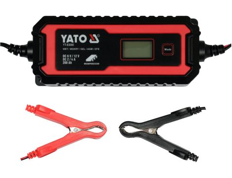 YATO - PROSTOWNIK ELEKTRONICZNY 6V/2A, 12V/4A - YT-83000