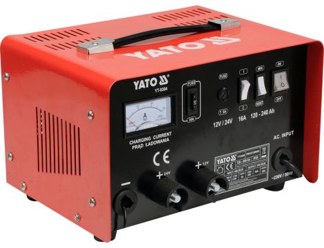YATO - PROSTOWNIK 12/24V 16A WSP.ŁADOWANIA 20A - YT-8304