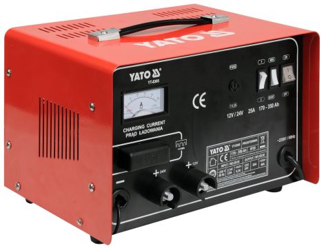YATO - PROSTOWNIK 12/24V 25A WSP.ŁADOWANIA 30A - YT-8305