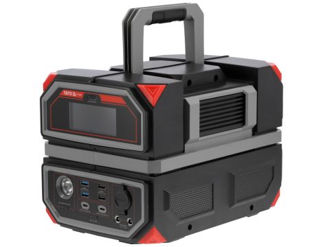 YATO - PRZENOŚNA STACJA ZASILANIA 600W, 504Wh - YT-83091 - 2
