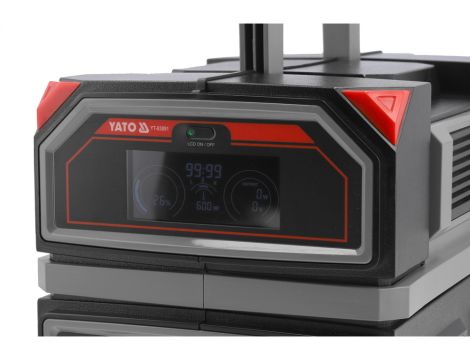 YATO - PRZENOŚNA STACJA ZASILANIA 600W, 504Wh - YT-83091 - 4