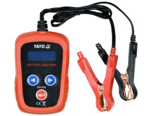 YATO - ELEKTRONICZNY TESTER AKUMULATORÓW - YT-83113