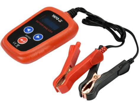 YATO - ELEKTRONICZNY TESTER AKUMULATORÓW - YT-83113 - 3