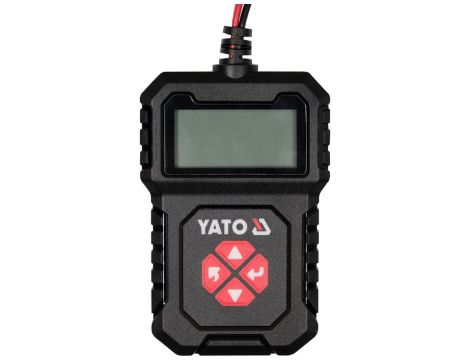 YATO - ELEKTRONICZNY TESTER AKUMULATORÓW - YT-83114