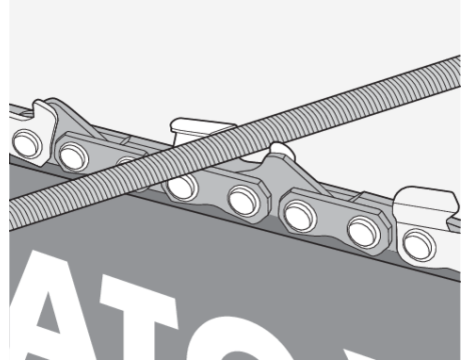 YATO - PROWADNIK Z PILNIKIEM DO ŁAŃCUCHÓW 4,8MM - YT-85037 - 4
