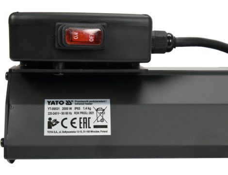 YATO - PROMIENNIK PODCZERWIENI 2000W - YT-99531 - 4