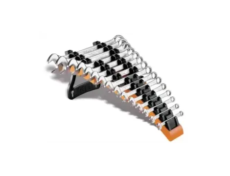 BETA - Komplet kluczy płasko-oczkowych 42 6-24mm 15 sztuk w stojaku z tworzywa sztucznego - 42/SP15