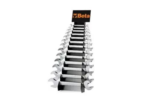 BETA - Komplet kluczy płaskich dwustronnych 55 6-32mm 13 sztuk na stojaku metalowym - 55/SP13