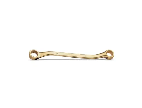 BETA - Klucz oczkowy dwustronny odsadzony nieiskrzący 18x19mm - 90BA/18X19