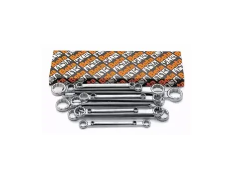 BETA - Komplet kluczy oczkowych dwustronnych prostych 95 6-32mm 13 sztuk w kartonie - 95/S13