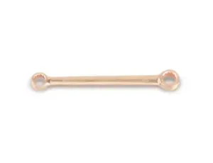 BETA - Klucz oczkowy dwustronny prosty nieiskrzący 16x18mm - 95BA/16X18