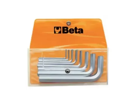 BETA - Komplet kluczy trzpieniowych kątowych sześciokątnych 96 1,5-12mm 10 sztuk w pokrowcu - 96/B10
